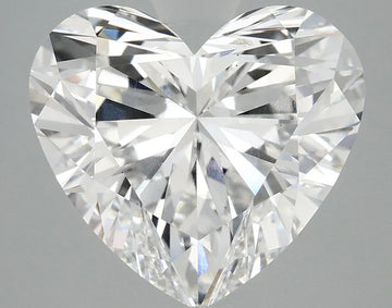 Stylish Of 5.05 CT Heart Shape D Color VS1 Clarity Moissanite Diamond For That Touch