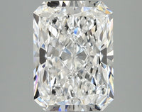 Trendy 2.43 CT Radiant Shape D Color SI1 Clarity Lab grown Diamond For After Her