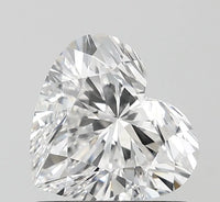 Elegant D Color VVS2 Clarity 1.01 CT Heart Shape Moissanite Diamond For Wedding Ring