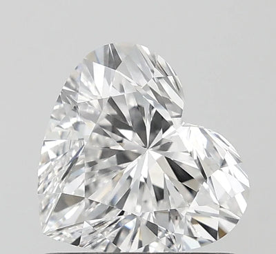 1.01 Ct Heart Cut Moissanite - D Color, VVS2 Clarity