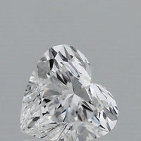 Classic VVS2 Clarity 1.02 CT Heart Shape D Color Lab grown Diamond For Cocktail Ring