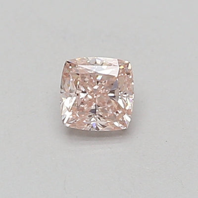 0.37 Ct Cushion Cut Fancy Pink Lab Grown Diamond - VS2 Clarity