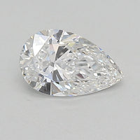 Sparkling 0.43 CT Pear Shape E Color VS1 Clarity Lab Grown Diamond For Soft Glow