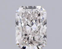 Bright VVS2 Clarity H Color 2.00 CT Radiant Shape Lab grown Diamond For Engagement Ring