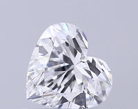 Elegant Of 0.53 CT Heart Shape D Color VS1 Clarity Moissanite Diamond For New Check