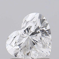 Sustainable Of 0.96 CT Heart Shape D Color VS1 Clarity Moissanite Diamond For Gift Ring