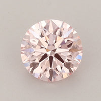Latest choice 0.91 CT Round Shape Fancy Intense Pink Color VS1 Clarity Lab Grown Diamond For Lost Hours