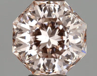 Excellent Fancy Pink Color VS2 Clarity 1.10 CT Antique Shape Lab grown Diamond For Anniversary Ring