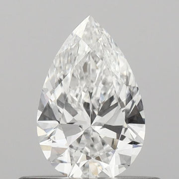 Brilliant 0.45 CT Pear Shape E Color VS1 Clarity Lab Grown Diamond For True North