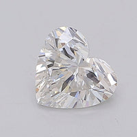 Sparkling Heart Shape 1.00 CT F Color VS1 Clarity Lab grown Diamond For her Ring