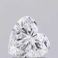 Luxury Heart Shape D Color 1.11 CT VS1 Clarity Moissanite Diamond For Custom Ring