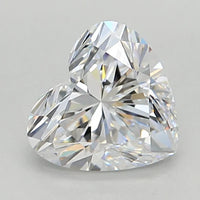 Elegant Of 1.54 CT Heart Shape D Color VS1 Clarity Moissanite Diamond For That Touch