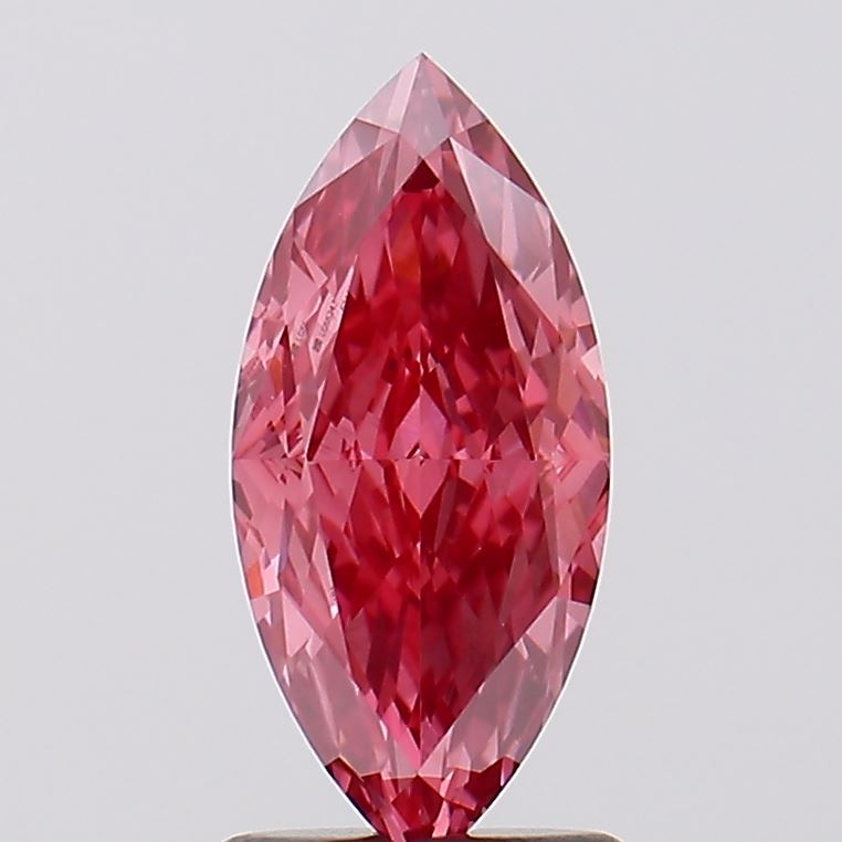 Hot Selling 1.58 CT Marquise Shape Fancy Vivid Pink Color VS1 Clarity Moissanite Diamond For Special one Ring
