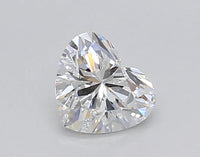 Luxury Of 0.52 CT Heart Shape D Color VS1 Clarity Moissanite Diamond For Soft Truth