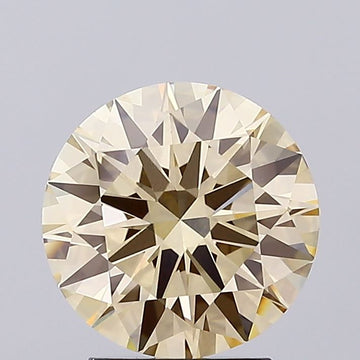 Top Quality 2.79 CT Round Shape Fancy Yellow Color VS1 Clarity Moissanite Diamond For Custom Ring
