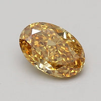Fantastic Fancy Vivid Yellow Color 1.01 CT Oval Shape VS1 Clarity Moissanite Diamond For Gift Ring