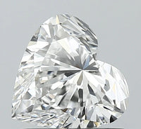 Luxury of 1.00 CT E Color Heart Shape VS1 Clarity Moissanite Diamond For Custom Ring