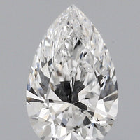 Elegant 0.49 CT Pear Shape D Color SI1 Clarity Lab Grown Diamond For the Stillness