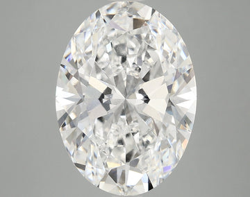 Timeless 6.03 CT Oval Shape D Color VVS2 Clarity Lab grown Diamond For Sweet Air