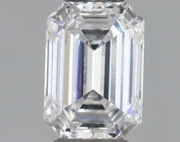 Luxury Of 0.37 CT Emerald Shape D Color VS1 Clarity Lab Grown Diamond For One Wish