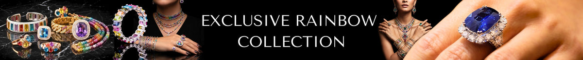 Rainbow Gemstone Jewelry Collection