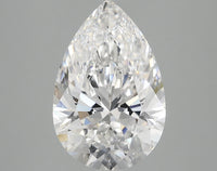 Affordable 3.08 CT Pear Shape D Color VS1 Clarity Moissanite Diamond For cocktail Ring