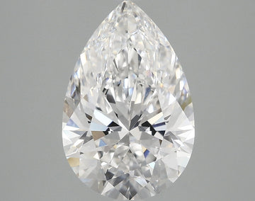 Affordable 3.08 CT Pear Shape D Color VS1 Clarity Moissanite Diamond For cocktail Ring