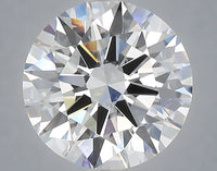 Classic 4.08 CT Round Shape E Color VS1 Clarity Lab grown Diamond For Engagement Ring