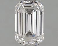Luxurious Solitaire Diamond Emerald Shape D Color e 1.08 CT VVS2 Clarity Loose Diamonds at Bulk Prices