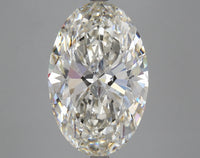 Luxury 6.90 CT Oval Shape H Color SI1 Clarity Lab grown Diamond For Cocktail Ring