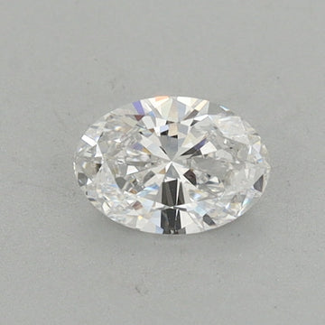 Luxury Of 0.38 CT Oval Shape D Color VS1 Clarity Lab Grown Diamond For One Wish
