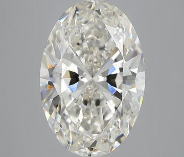Latest 6.10 CT Oval Shape G Color VS2 Clarity Moissanite Diamond For Someone Ring