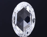 Shiny 2.50 CT Rose Cut Shape D Color VS1 Clarity Moissanite Diamond For Surprise Ring