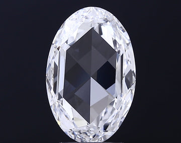 Shiny 2.50 CT Rose Cut Shape D Color VS1 Clarity Moissanite Diamond For Surprise Ring
