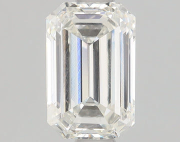 Premium Emerald Shape G Color 1.06 CT SI1 Clarity Moissanite Diamond For Anniversary Ring