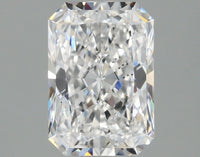Luxury 1.66 CT Radiant Shape E Color SI1 Clarity Lab grown Diamond For No Rush