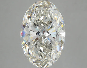 Beautiful 5.08 CT Oval Shape I Color SI1 Clarity Moissanite Diamond For Anniversary Ring