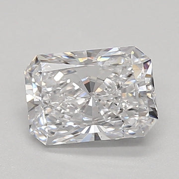 Premium 0.61 CT Radiant Shape D Color SI1 Clarity Lab grown Diamond For Lost Hours