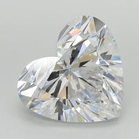 Luxury Of 5.11 CT Heart Shape D Color VS1 Clarity Lab Grown Diamond For Sound Time