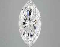 Premium 4.08 CT Marquise Shape D Color SI1 Clarity Lab grown Diamond For Sweet Air