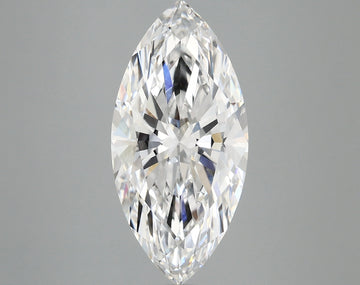 Premium 4.08 CT Marquise Shape D Color SI1 Clarity Lab grown Diamond For Sweet Air