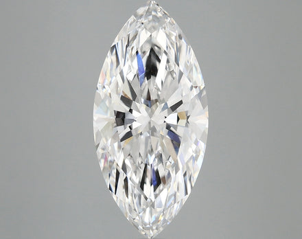 4.08 Ct Marquise Cut Lab Grown Diamond - D Color, SI1 Clarity