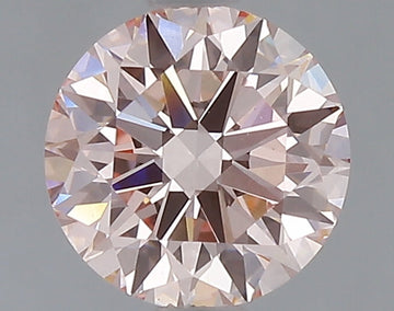 Luxury 1.09 CT Round Shape Fancy Pink Color VS1 Clarity Moissanite Diamond For Cocktail Ring