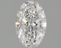 Trendy E Color 1.06 CT Oval Shape SI1 Clarity Moissanite Diamond For Anniversary Ring