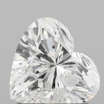 Shiny E Color Heart Shape 1.03 CT VS2 Clarity Lab grown Diamond For Wedding Ring