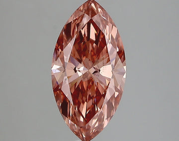 Luxury Of 2.02 CT Marquise Shape Fancy Vivid Pink Color VS2 Clarity Lab Grown Diamond For Kind Hours