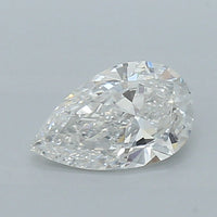 Minimalist VVS2 Clarity 1.00 CT Pear Shape F Color Moissanite Diamond For Cocktail Ring