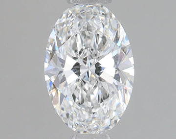 Luxury 0.85 CT Oval Shape D Color VS1 Clarity Lab Grown Diamond For Engagement Ring