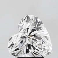Top Quality Of 3.09 CT Heart Shape D Color VS1 Clarity Moissanite Diamond For Soft Glow