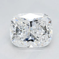 Beautiful 1.51 CT Cushion Shape D Color VVS1 Clarity Moissanite Diamond For Deep Gold